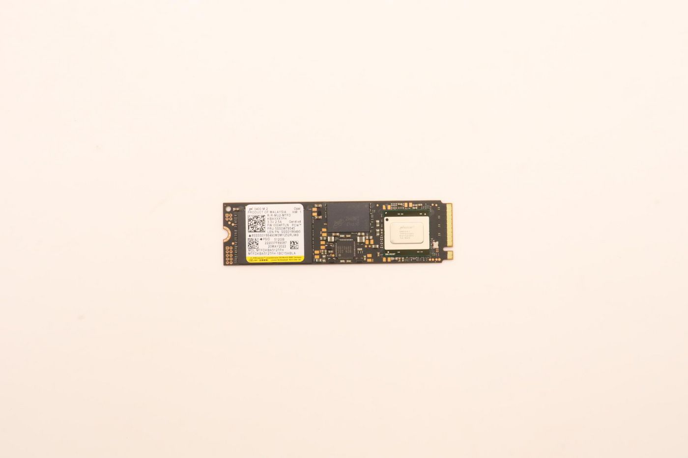 Lenovo 512GB M.2 2280 PCIe 4x4 SSD