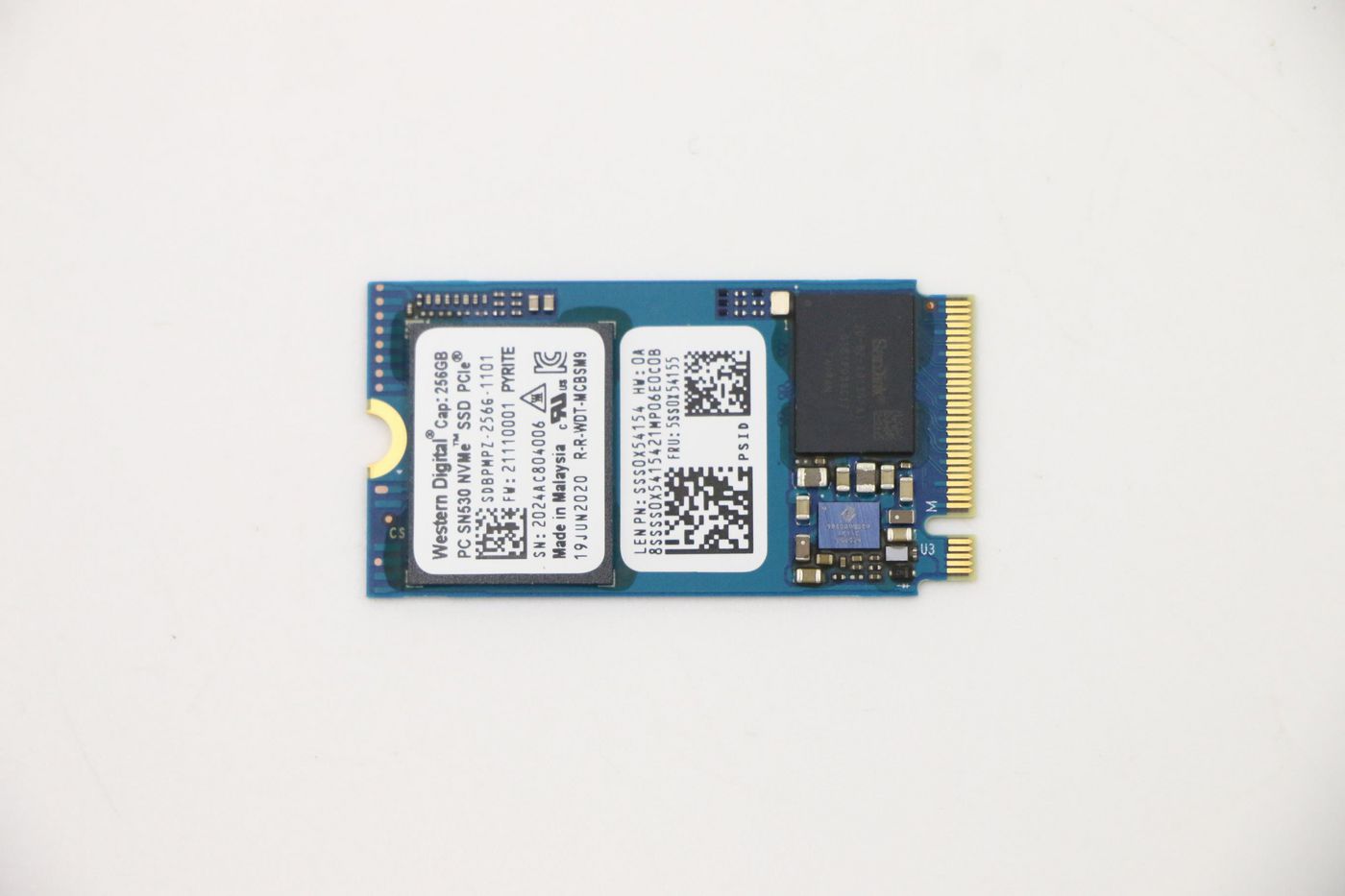 Lenovo 256GB PCIe NVMe M.2 2242 SSD