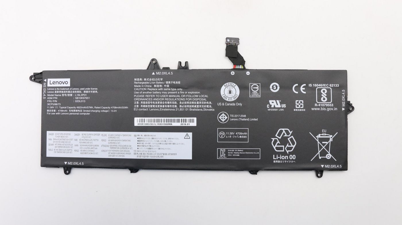 Lenovo 57Wh Lithium-ion internal