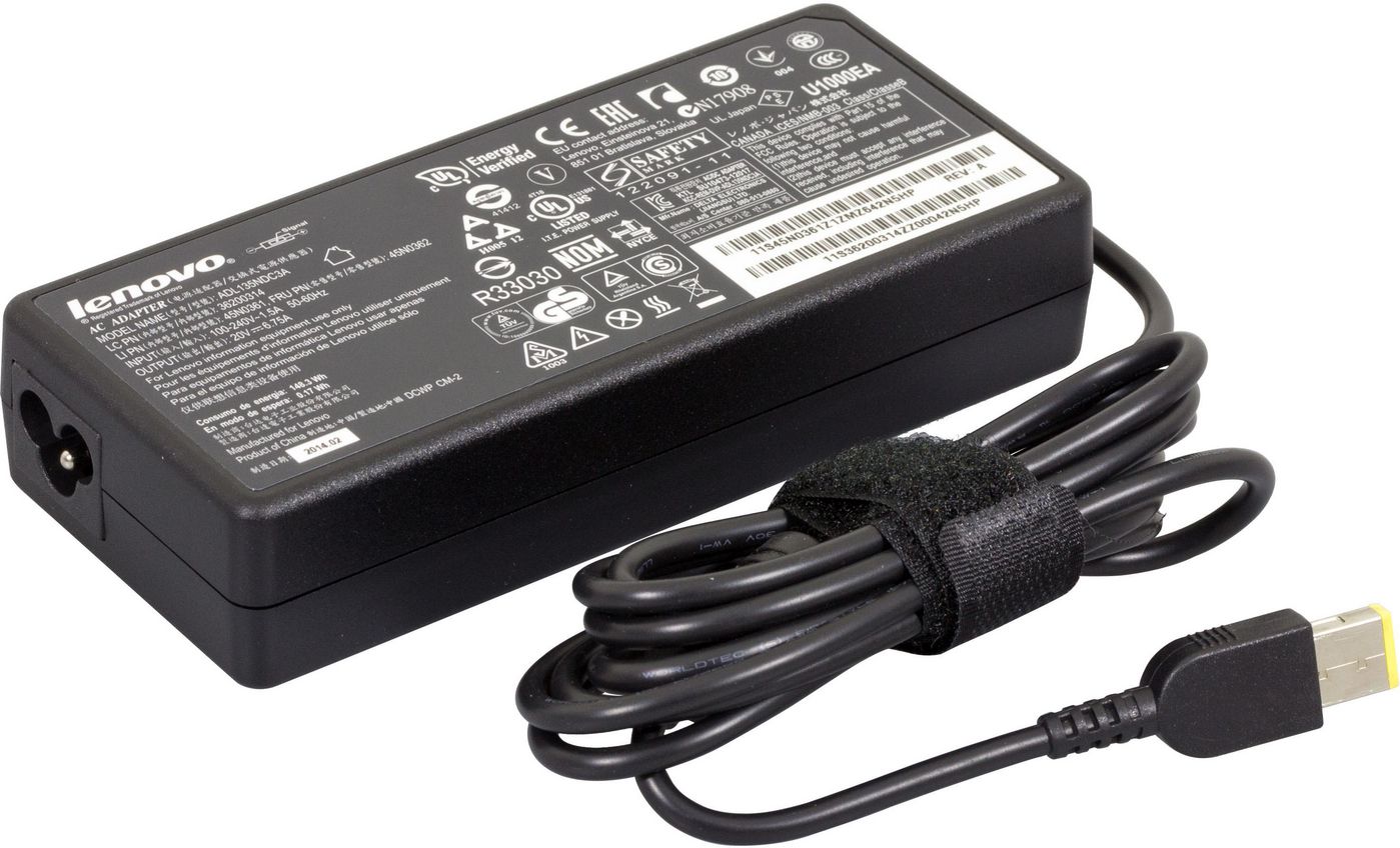 Lenovo AC Adapter 135W (Slim Tip) includes power cable