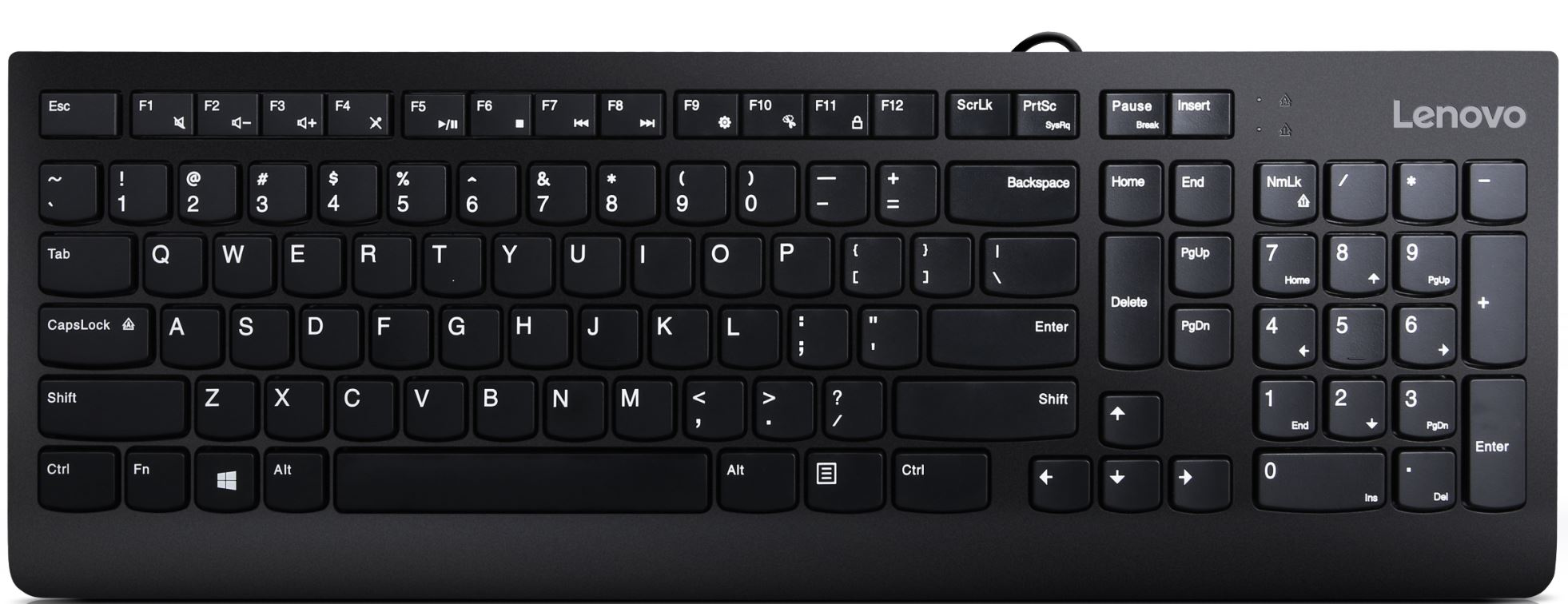 Lenovo 300 keyboard Mouse included Universal USB QWERTY English Black