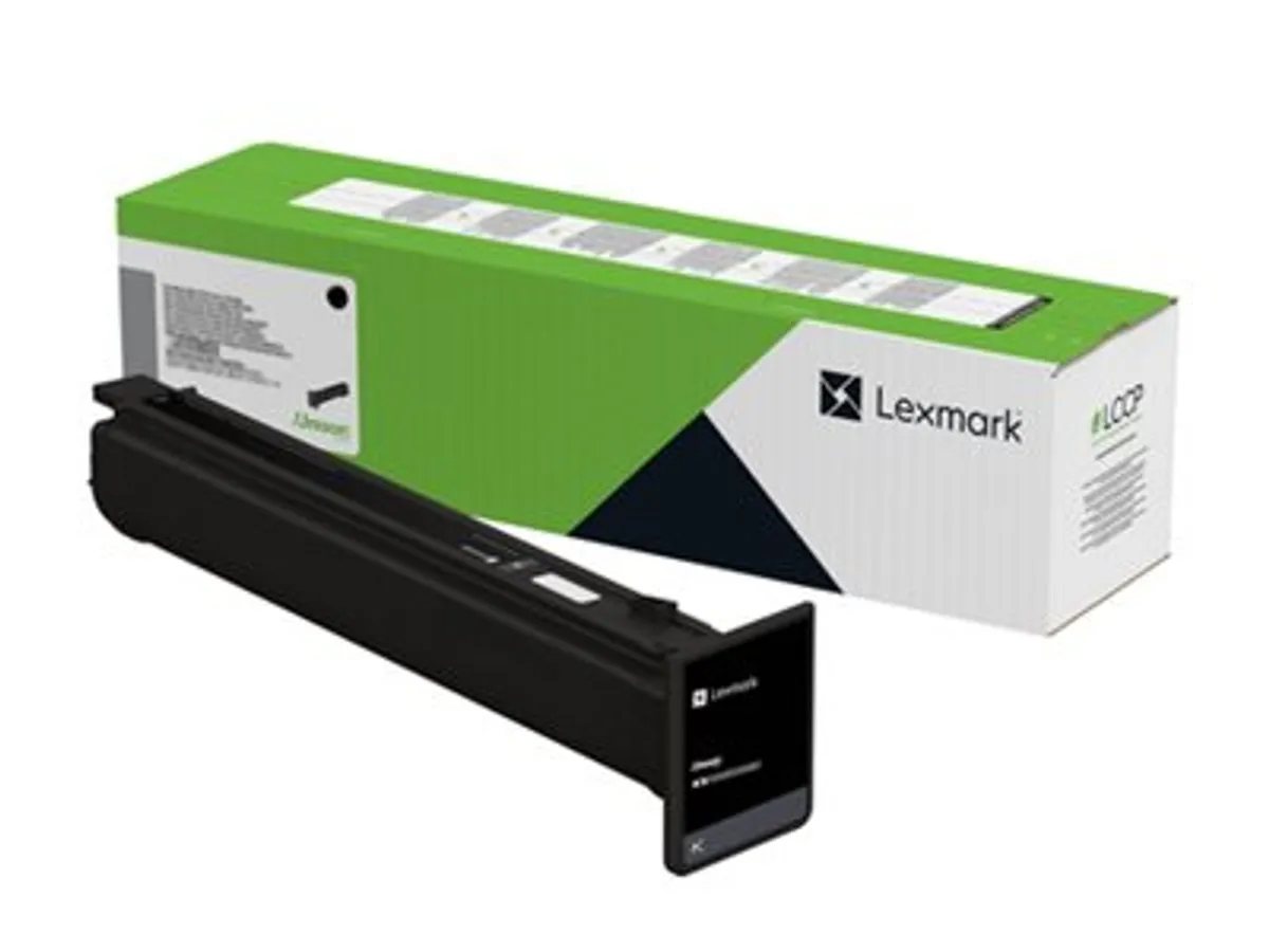 Lexmark 24B7609 Toner black return program, 15K pages ISO/IEC 19752 for Lexmark XC 8355