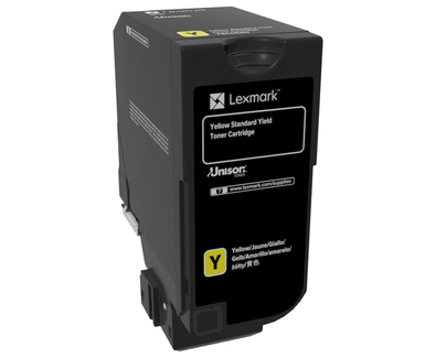 Lexmark 74C0S40 Toner-kit yellow, 7K pages ISO/IEC 19798 for Lexmark CS 720