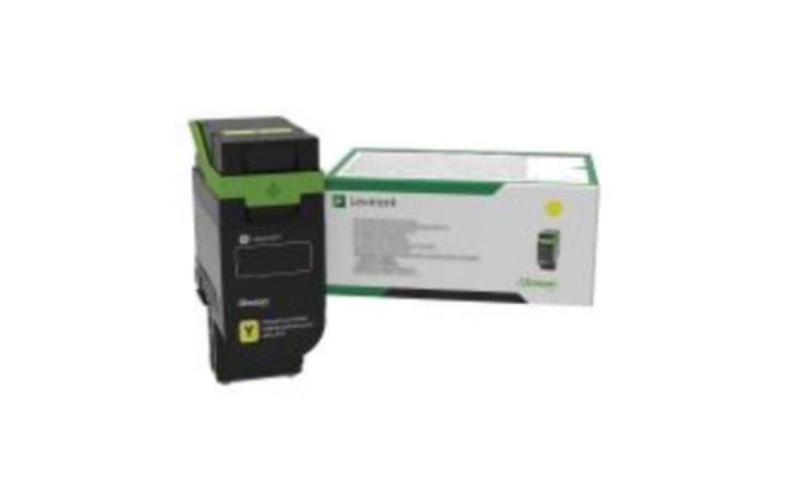 Lexmark 77L2HY0 Toner-kit yellow high-capacity return program, 46.9K pages ISO/IEC 19752 for Lexmark CS 963