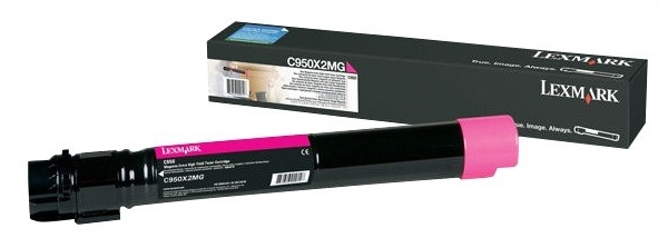 Lexmark C950X2MG Toner magenta, 22K pages ISO/IEC 19798 for Lexmark C 950