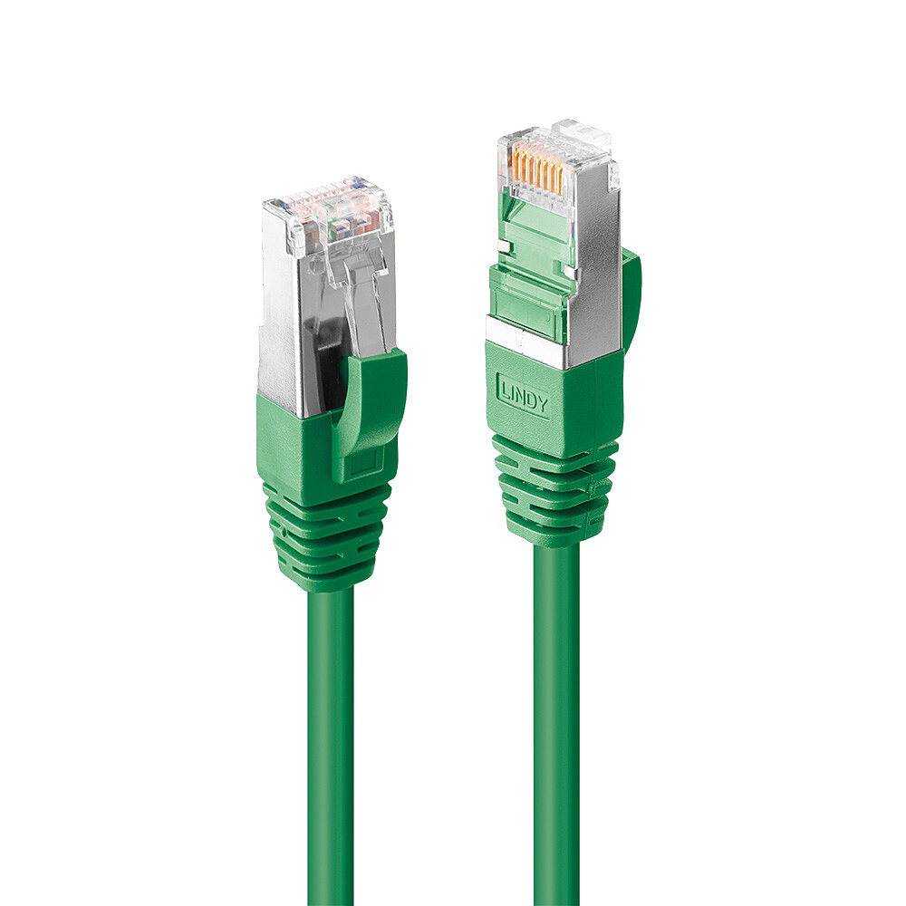 Lindy 47675 networking cable Green 0.3 m Cat6a S/FTP (S-STP)