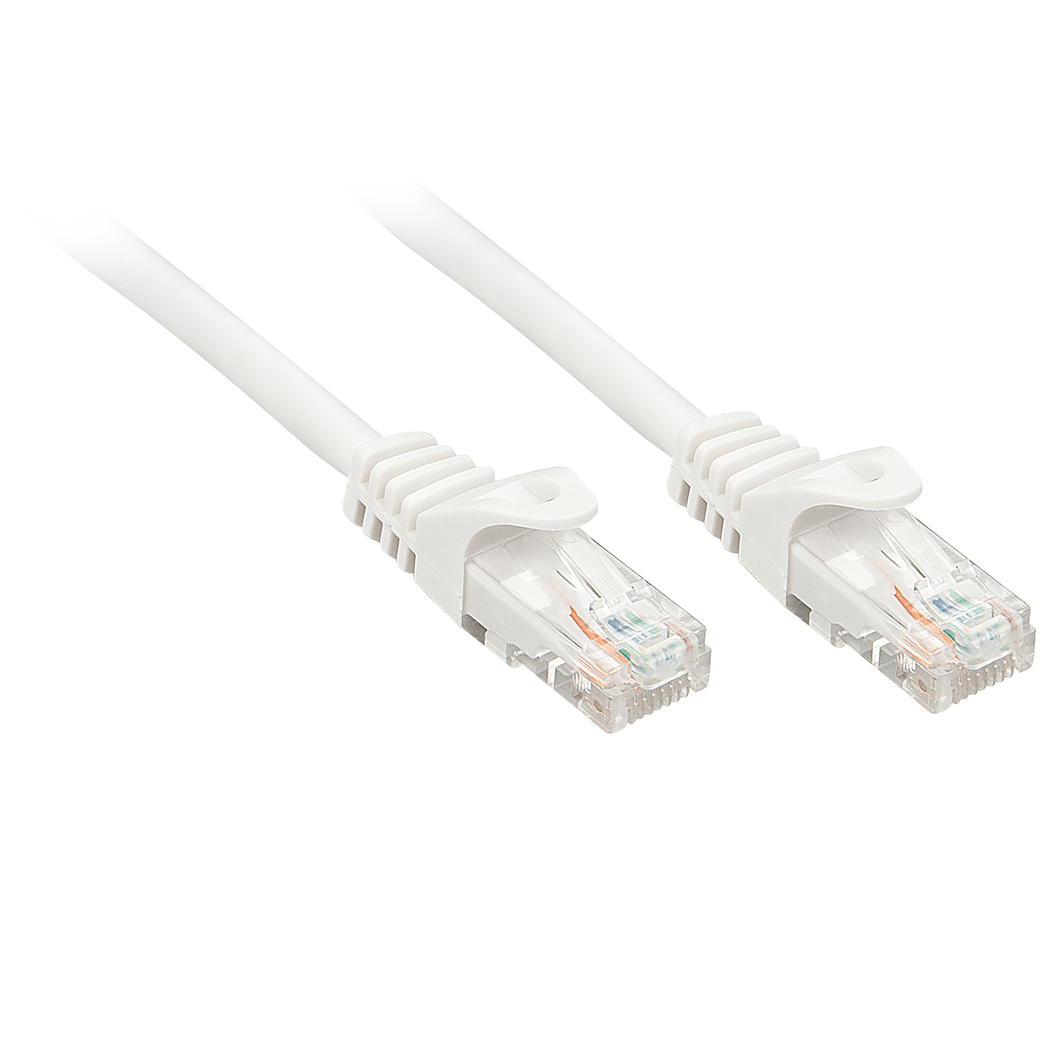 Lindy RJ-45/RJ-45 Cat6 5m networking cable White U/UTP (UTP)
