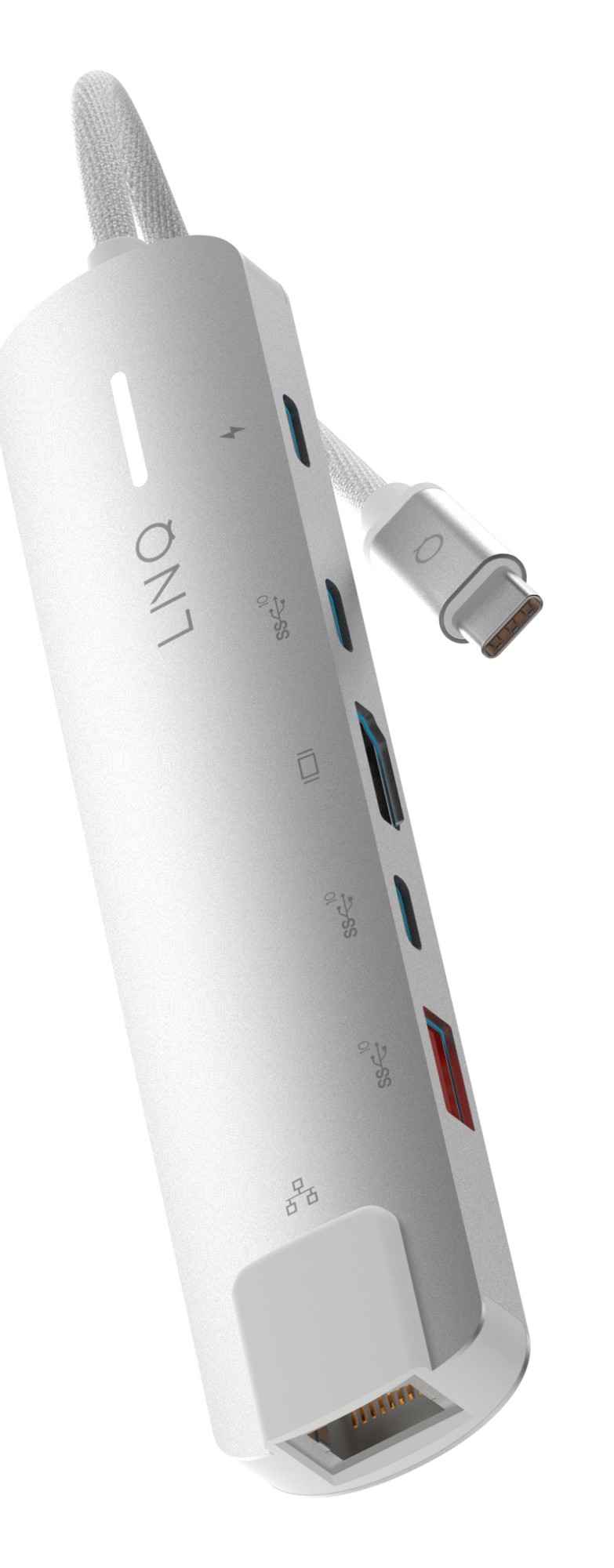 LINQ byELEMENTS 6in1 Pro USB-C 10Gbps Multiport Hub with 4K HDMI and Ethernet