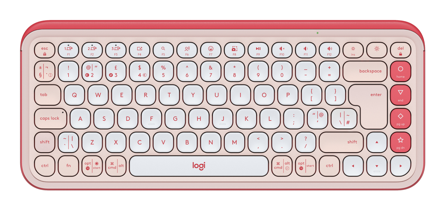 Logitech 920-013152 keyboard Universal Bluetooth QWERTY UK English Rose