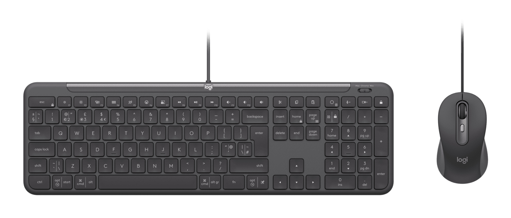 Logitech Signature Slim Wired Combo MK620 for Business