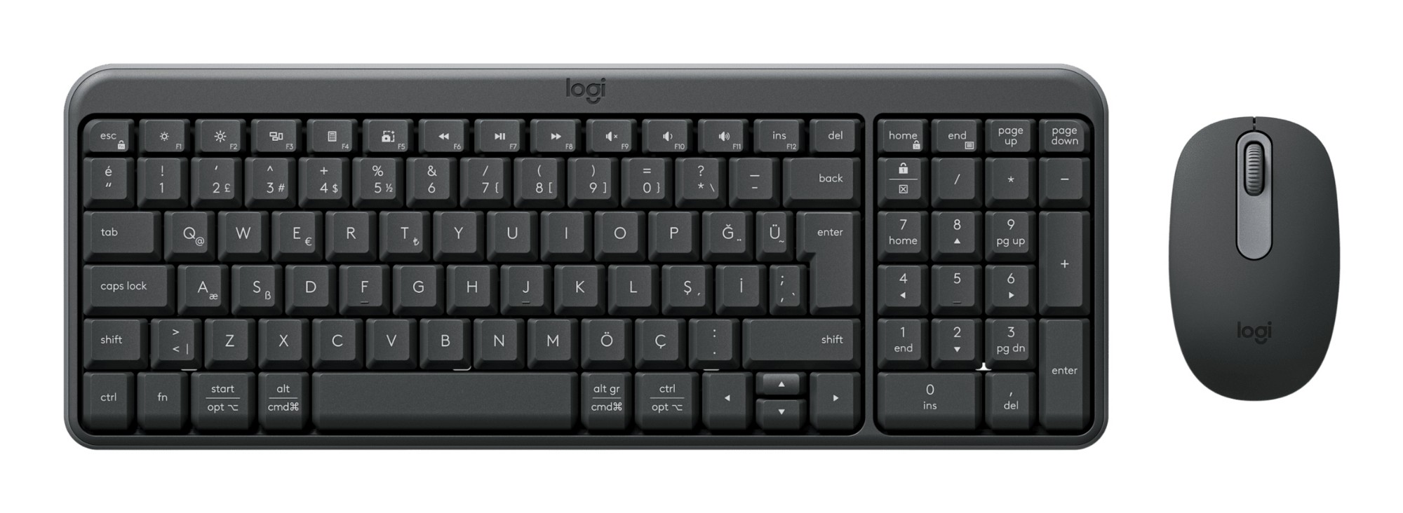 Logitech MK250 Compact Bluetooth Wireless Combo