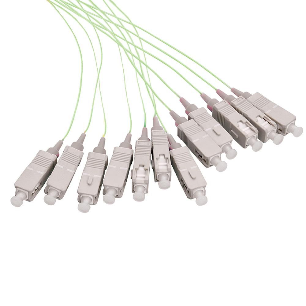 LOGON PROFESSIONAL Fiber Pigtail Set 12x SC OM5