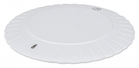 Manhattan Smartphone Wireless Charging Pad, 5W charging, QI certified, White, Micro-USB to USB-A cable included, Micro-USB input into pad, USB-A wall charger/input required (not included), Cable 0.5m, Three Year Warranty