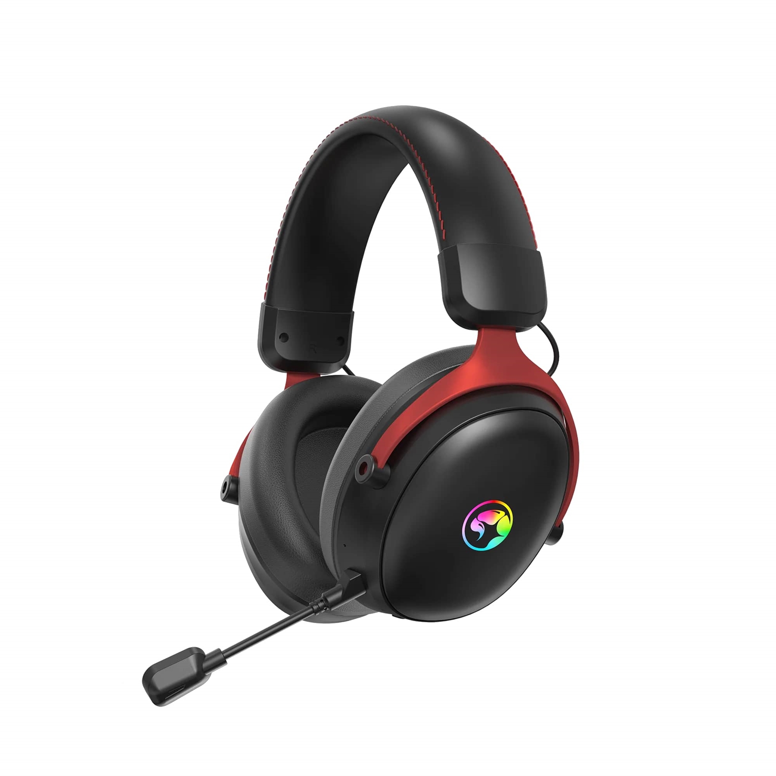 MARVO Scorpion HG9076W Tactic X Pro Wireless Bluetooth / USB-C RGB Gaming Headset (Black)
