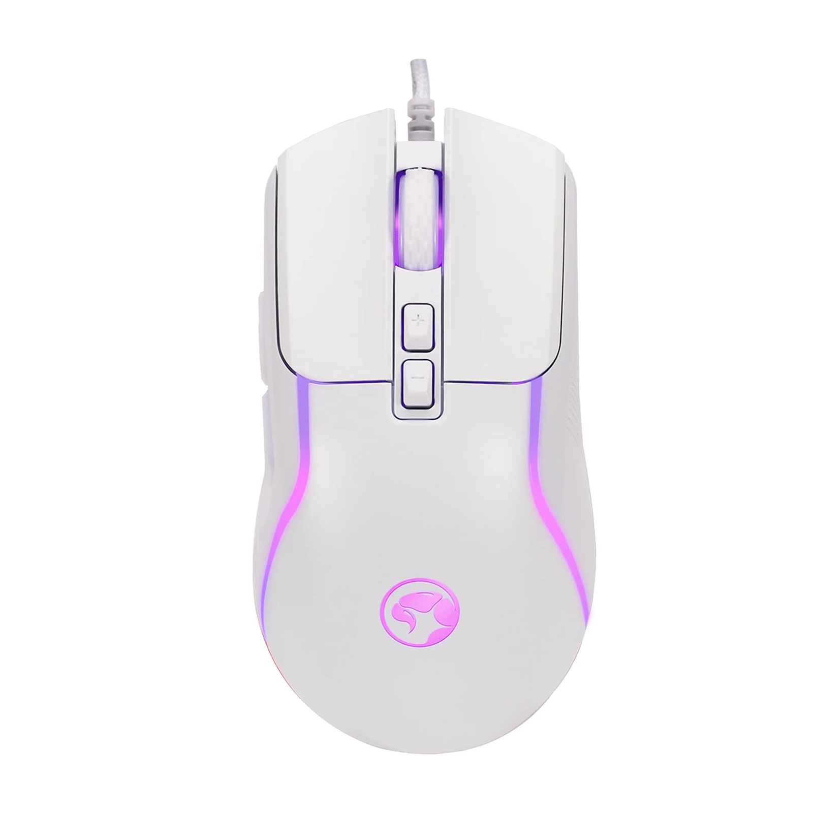 MARVO Scorpion M292 Capo 20 USB RGB Programmable Gaming Mouse (White)