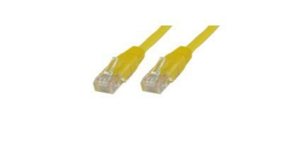 Microconnect B-UTP510Y networking cable Yellow 10 m Cat5e U/UTP (UTP)