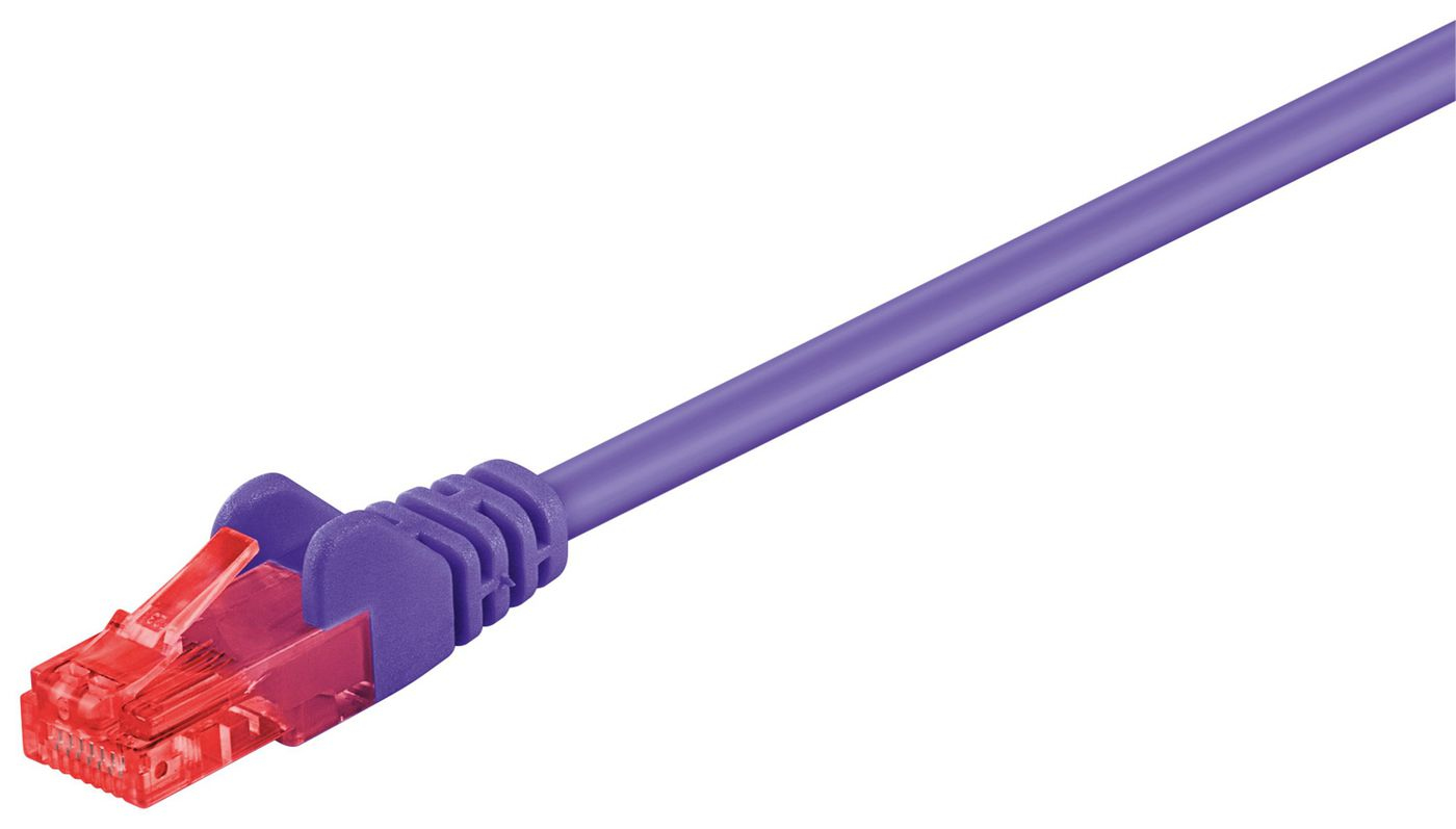 Microconnect B-UTP603P networking cable Purple 3 m Cat6 U/UTP (UTP)