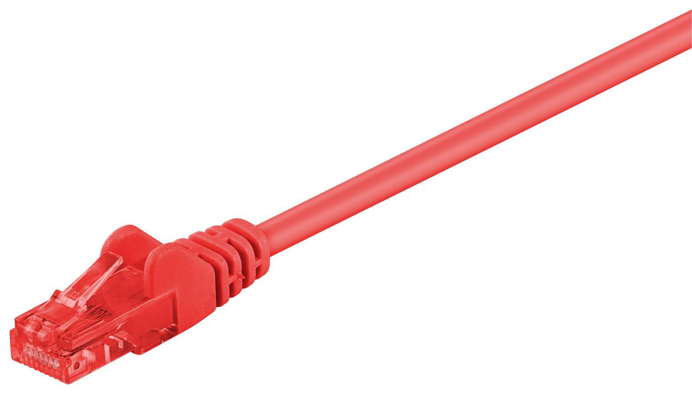 Microconnect B-UTP6075R networking cable Red 7.5 m Cat6 U/UTP (UTP)