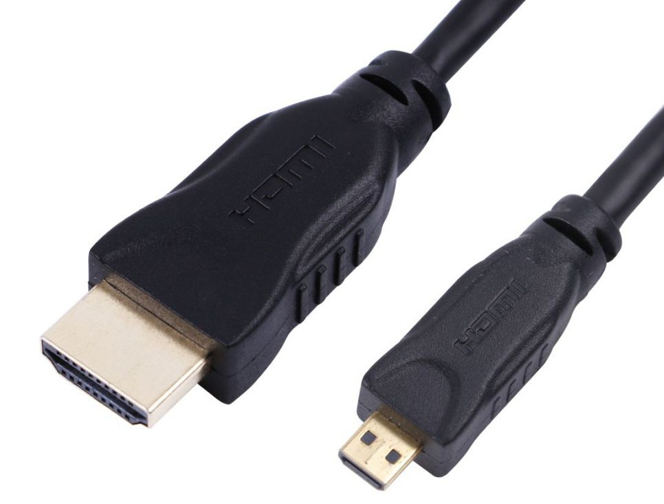 Microconnect HDMI 2.0 A-D cable, 3m