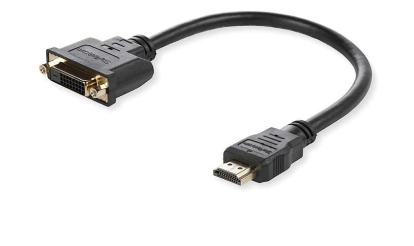 Microconnect HDMDVI15CM video cable adapter 0.15 m HDMI Type A (Standard) DVI-D Black