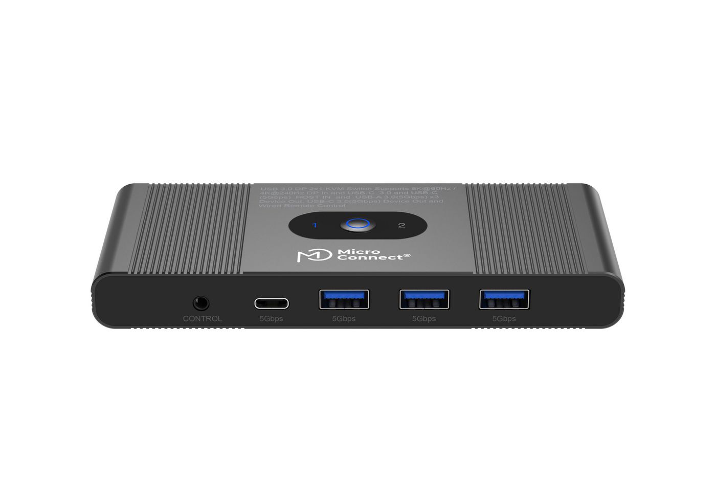Microconnect Displayport & USB-C KVM