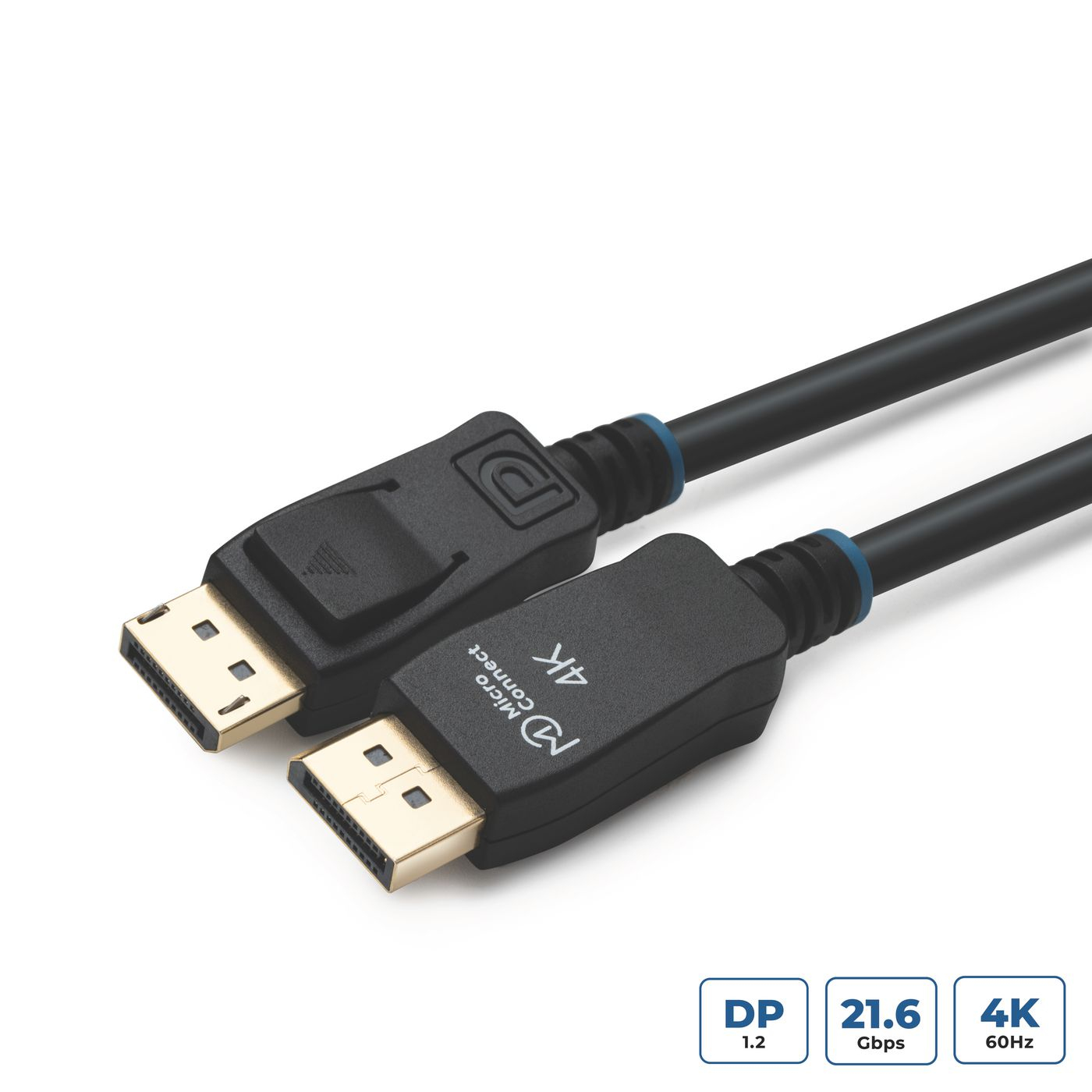 Microconnect MC-DP-MMG-050 DisplayPort cable 0.5 m Black