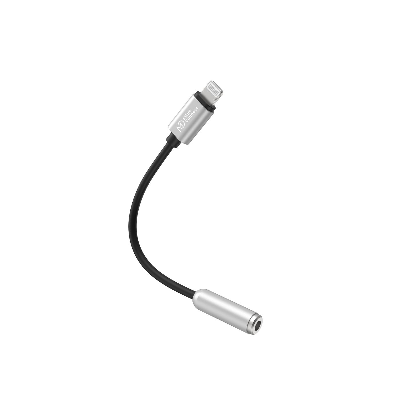 Microconnect MC-LIGHTJACK3.5 cable gender changer Lightning 3.5mm Black