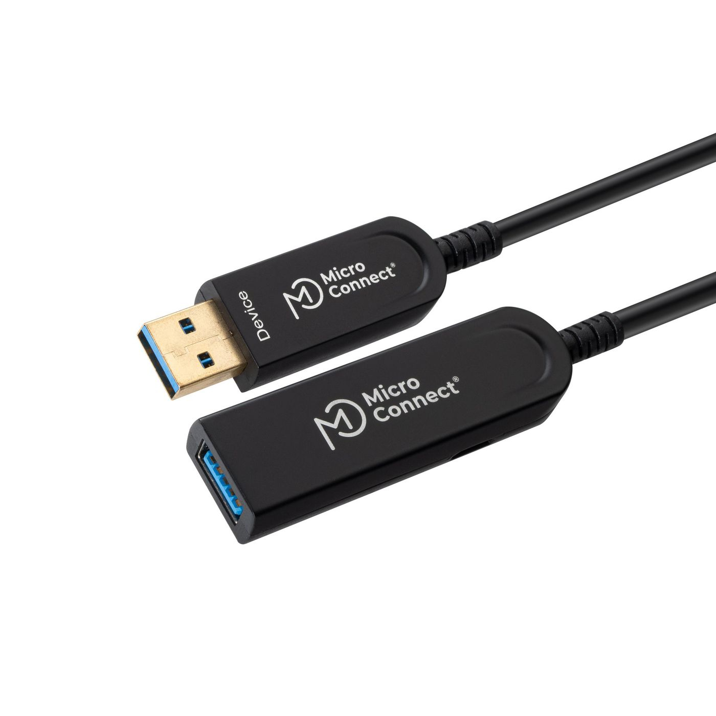 Microconnect MC-USB3.0AAF30AOP USB cable USB 3.2 Gen 2 (3.1 Gen 2) 30 m USB A Black