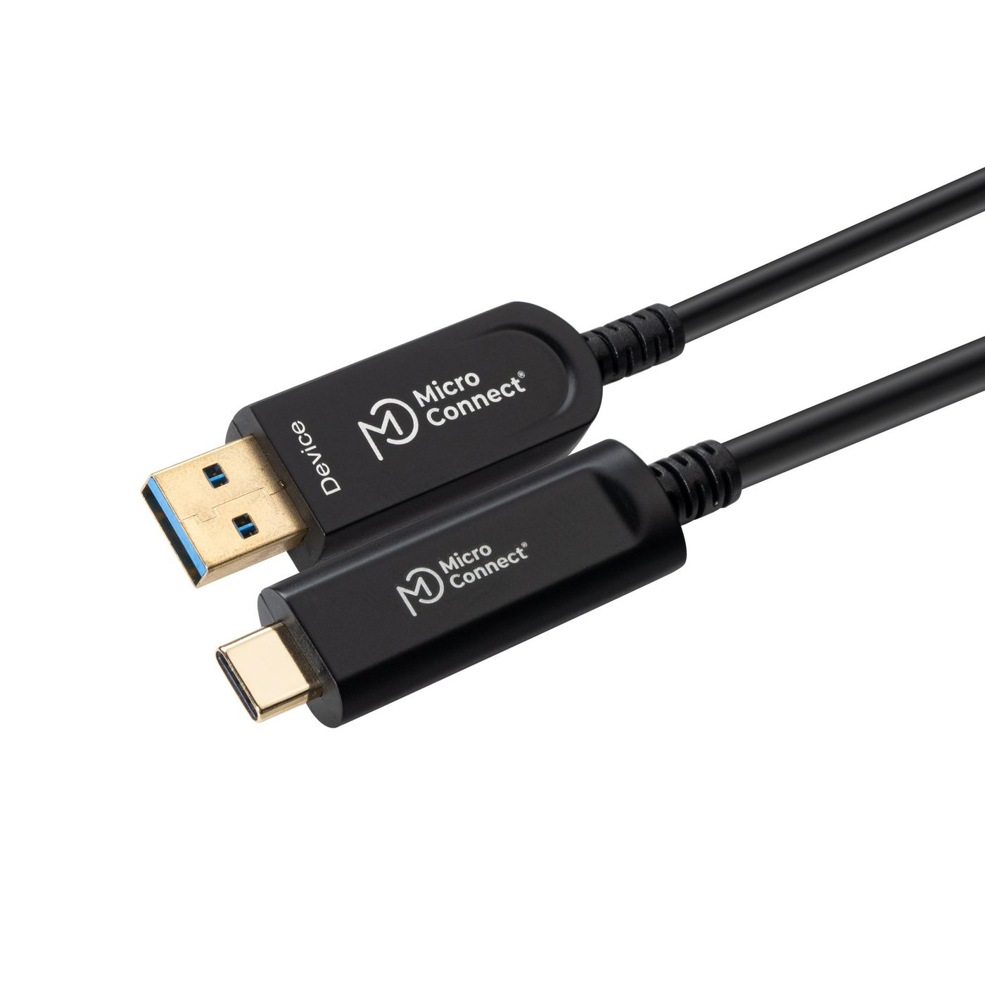 Microconnect MC-USB3.2CA10OP USB cable USB 3.2 Gen 2 (3.1 Gen 2) 10 m USB A USB C Black