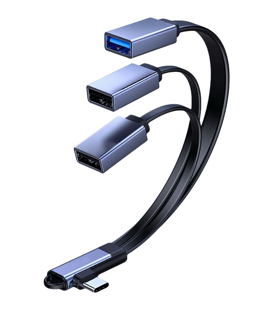 Microconnect USB-C Angled splitter cable