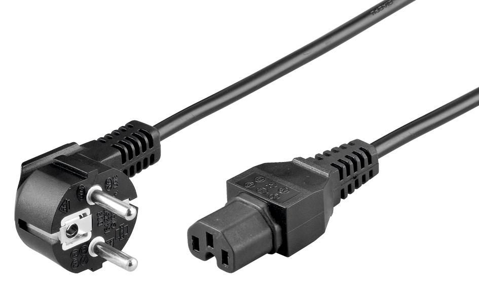 Microconnect Power Cord CEE 7/7 - C15 1m