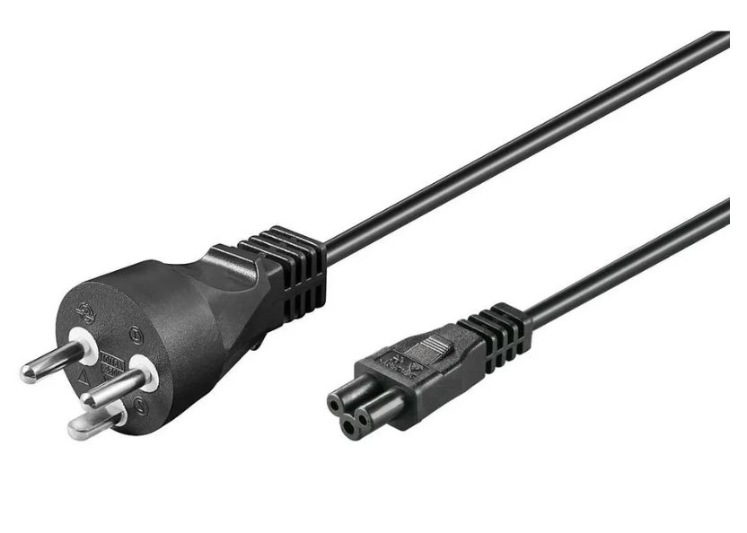 Microconnect PE120819 power cable Black 1.8 m C5 coupler