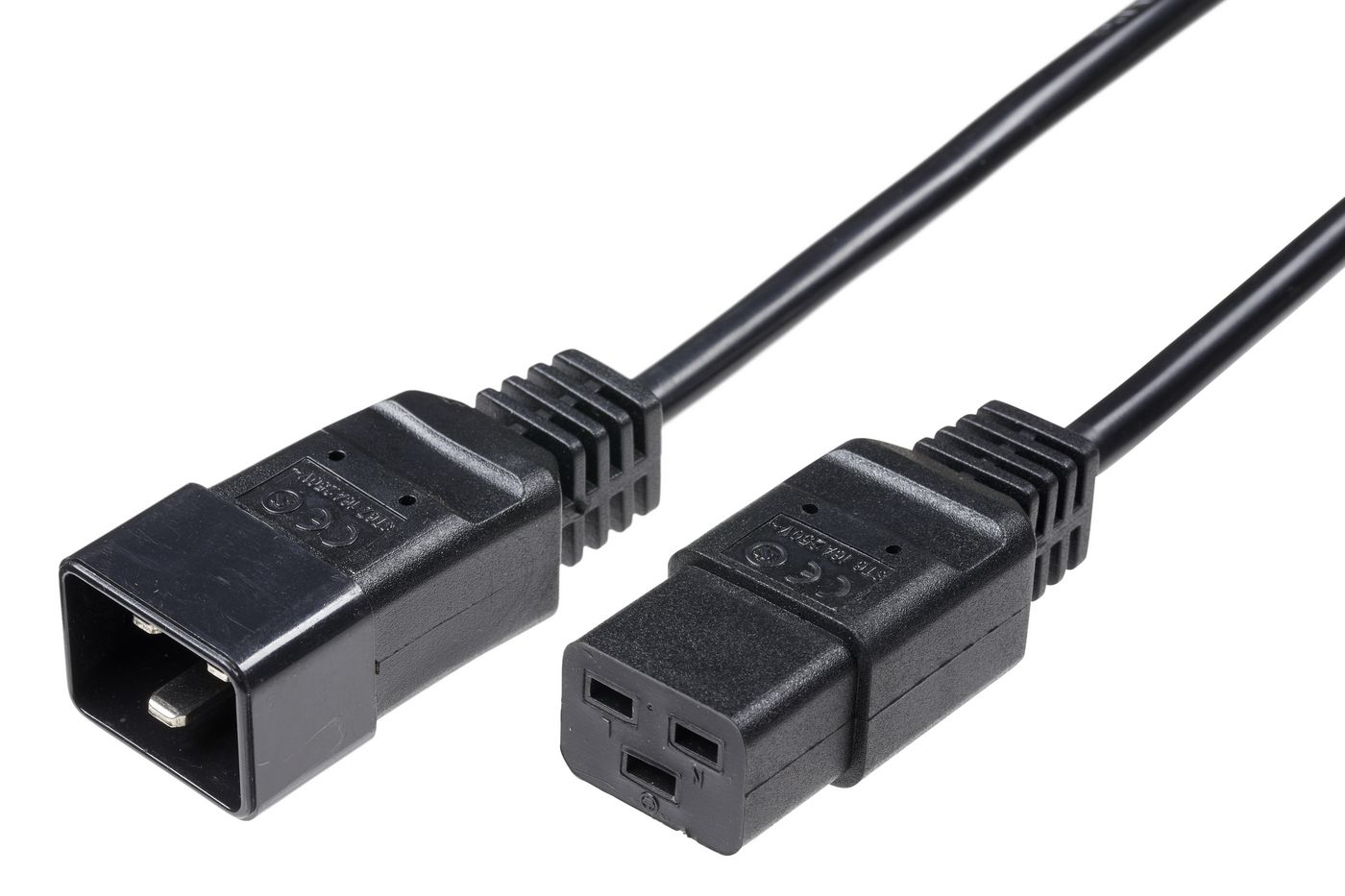 Microconnect PE141550 power cable Black 5 m C20 coupler C19 coupler