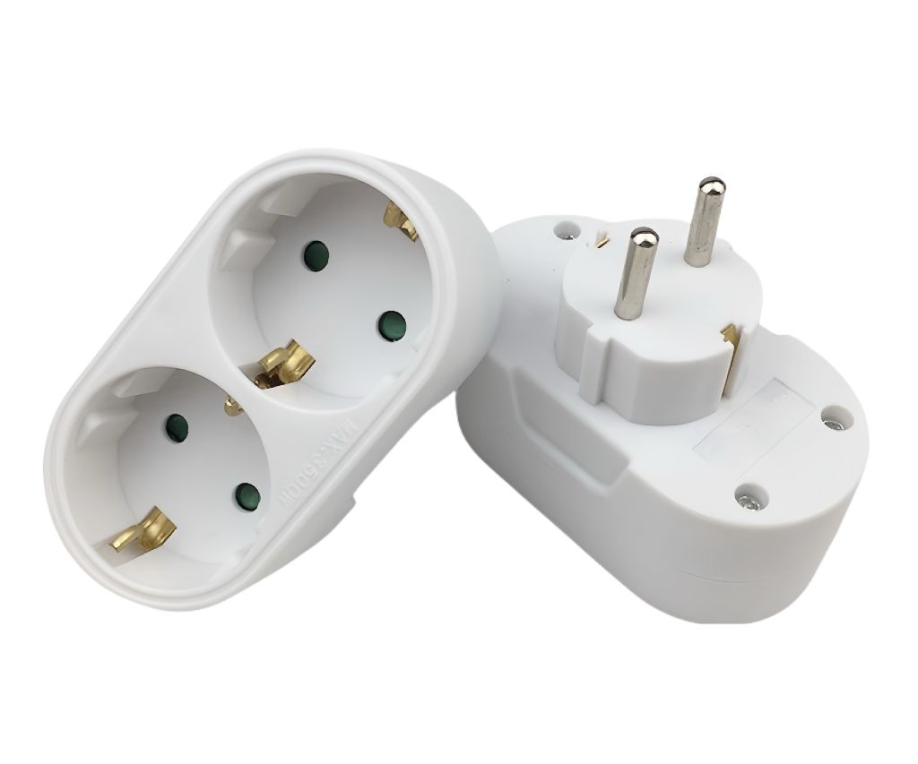 Microconnect Schuko power splitter, with 2