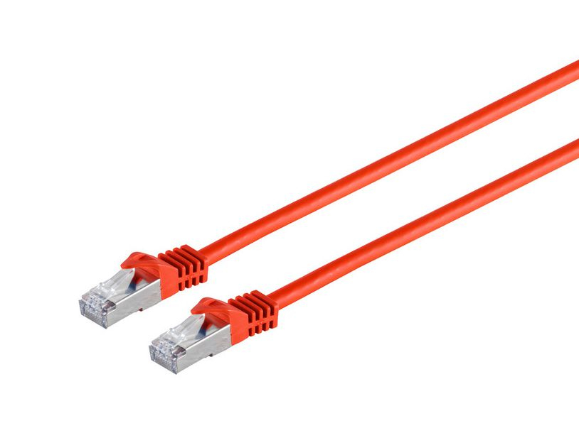 Microconnect SFTP7005R networking cable Red 0.5 m Cat7 S/FTP (S-STP)