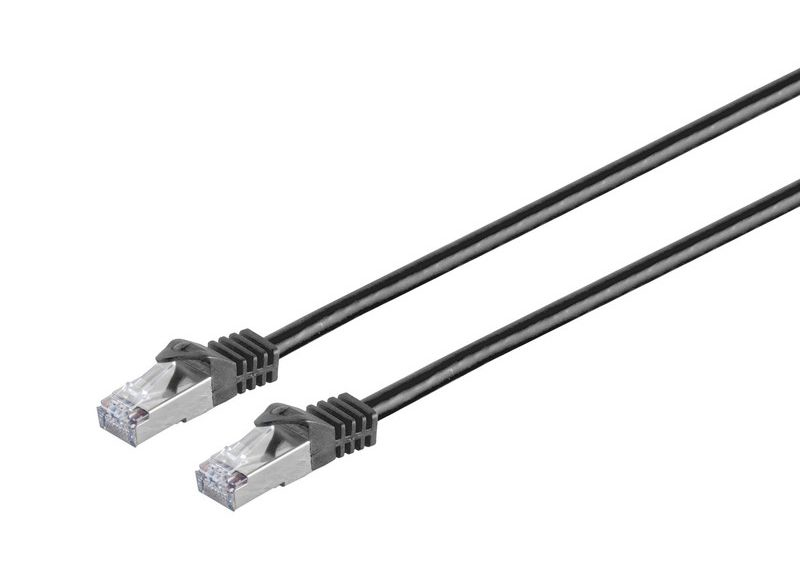 Microconnect SFTP710S networking cable Black 10 m Cat7 S/FTP (S-STP)