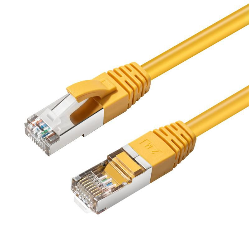 Microconnect SSTP605Y networking cable Yellow 5 m Cat6 S/FTP (S-STP)