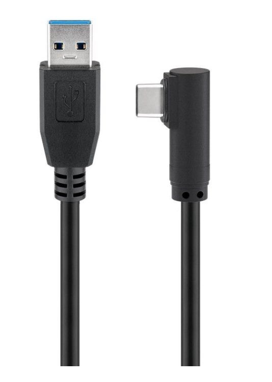 Microconnect USB3.1CA05A USB cable USB 3.2 Gen 1 (3.1 Gen 1) 0.5 m USB A USB C Black