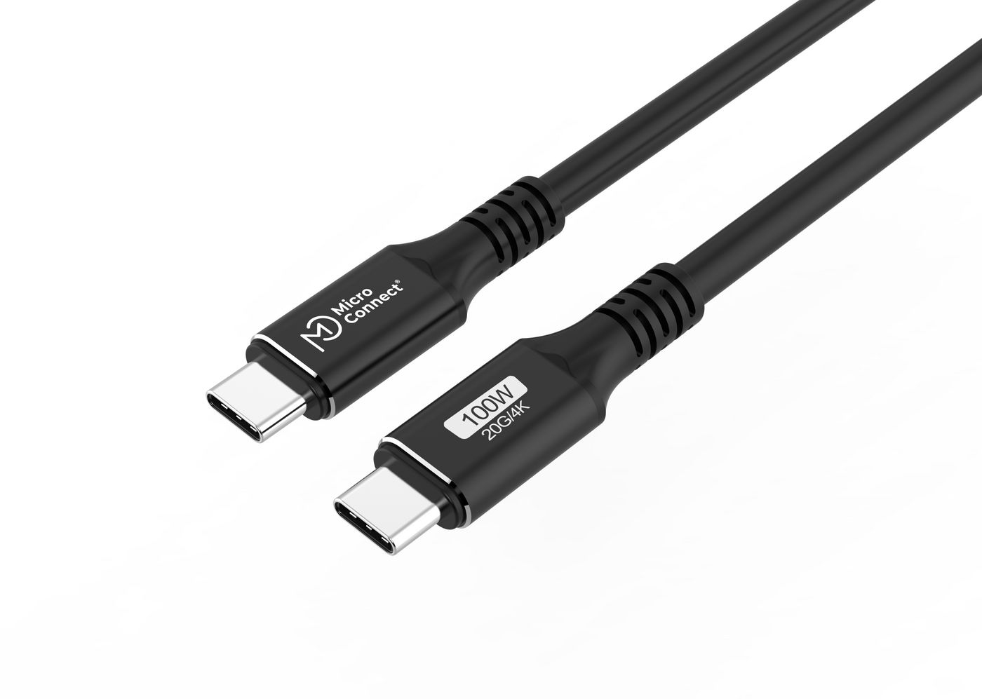 Microconnect USB3.2CC025 USB cable USB 3.2 Gen 2x2 0.25 m USB C Black
