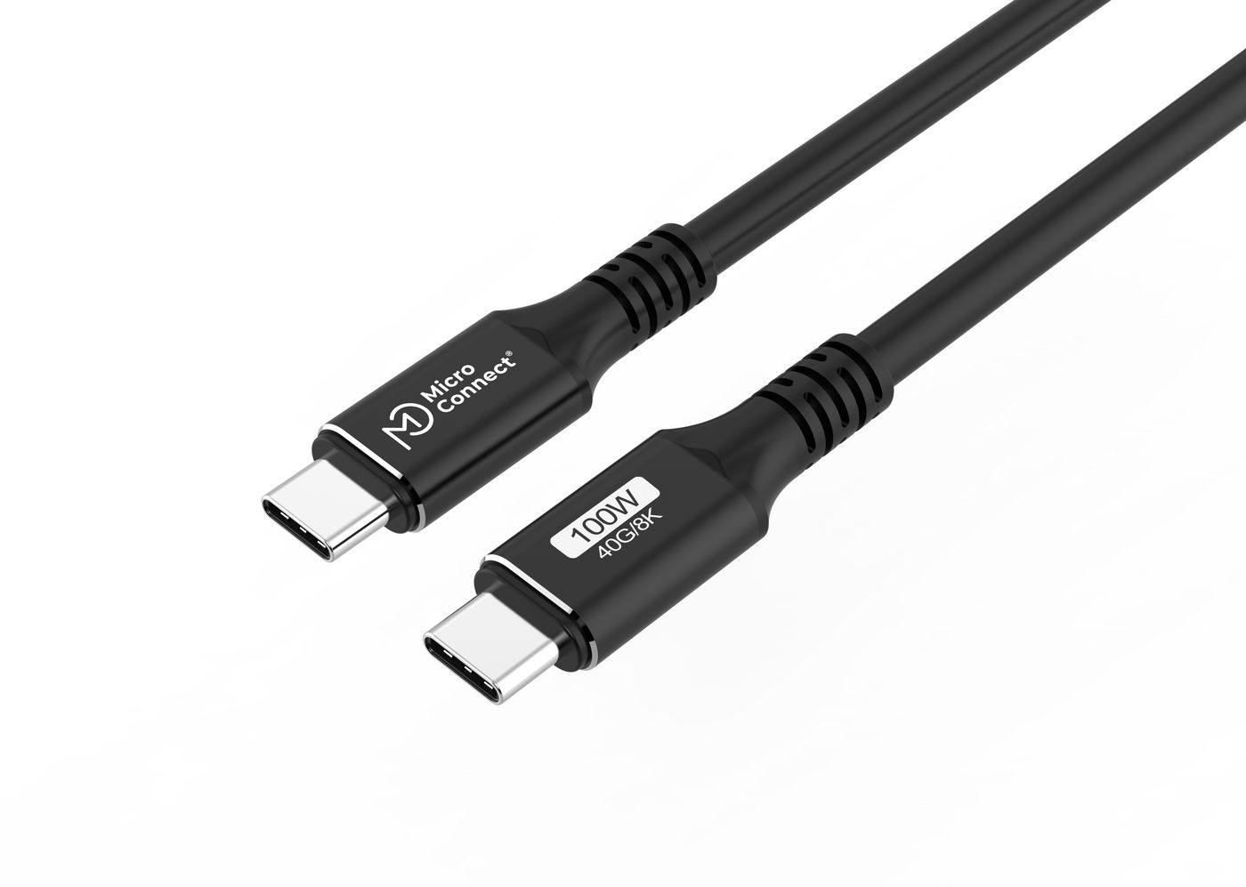 Microconnect USB4CC05 USB cable USB4 Gen 3x2 0.5 m USB C Black