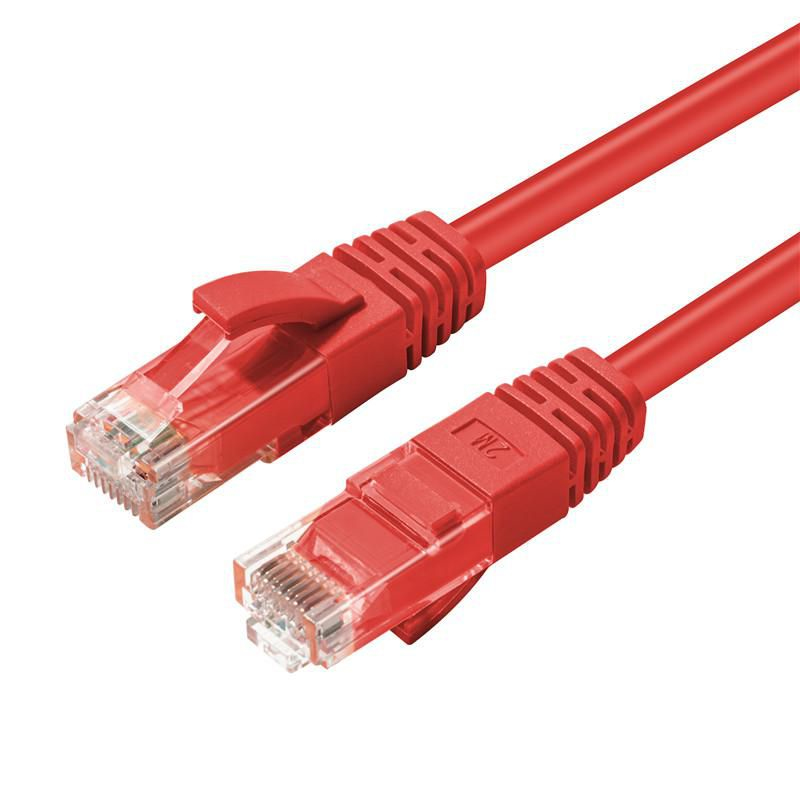 Microconnect UTP605R networking cable Red 5 m Cat6 U/UTP (UTP)