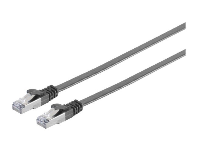 Microconnect U/FTP CAT6A 1M Black Flat