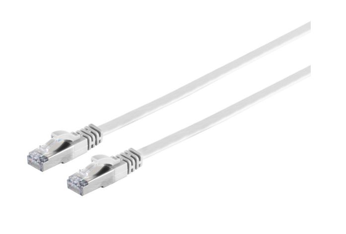 Microconnect U/UTP CAT6A 5M White Flat