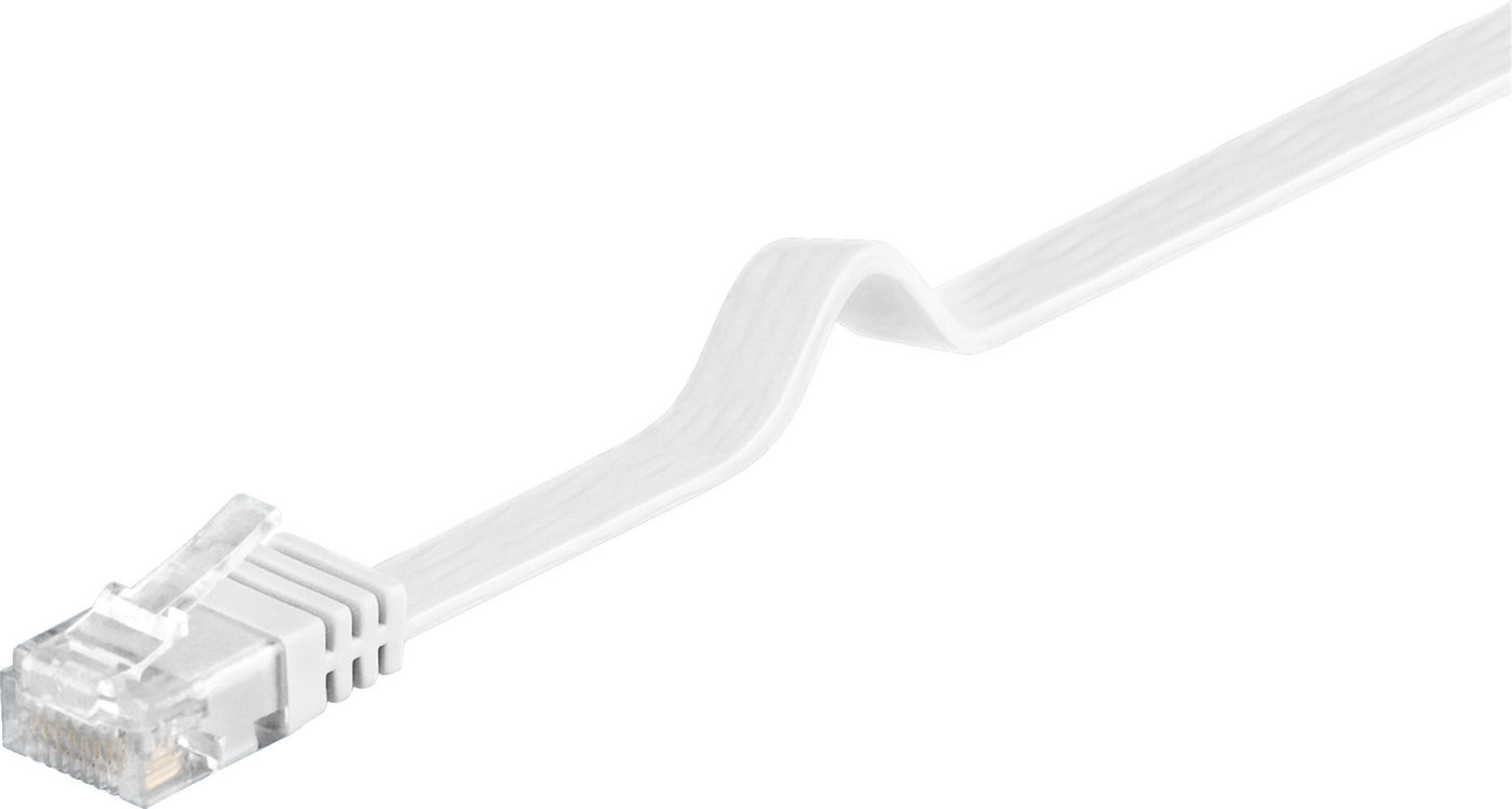 Microconnect V-UTP602W-FLAT networking cable White 2 m Cat6 U/UTP (UTP)