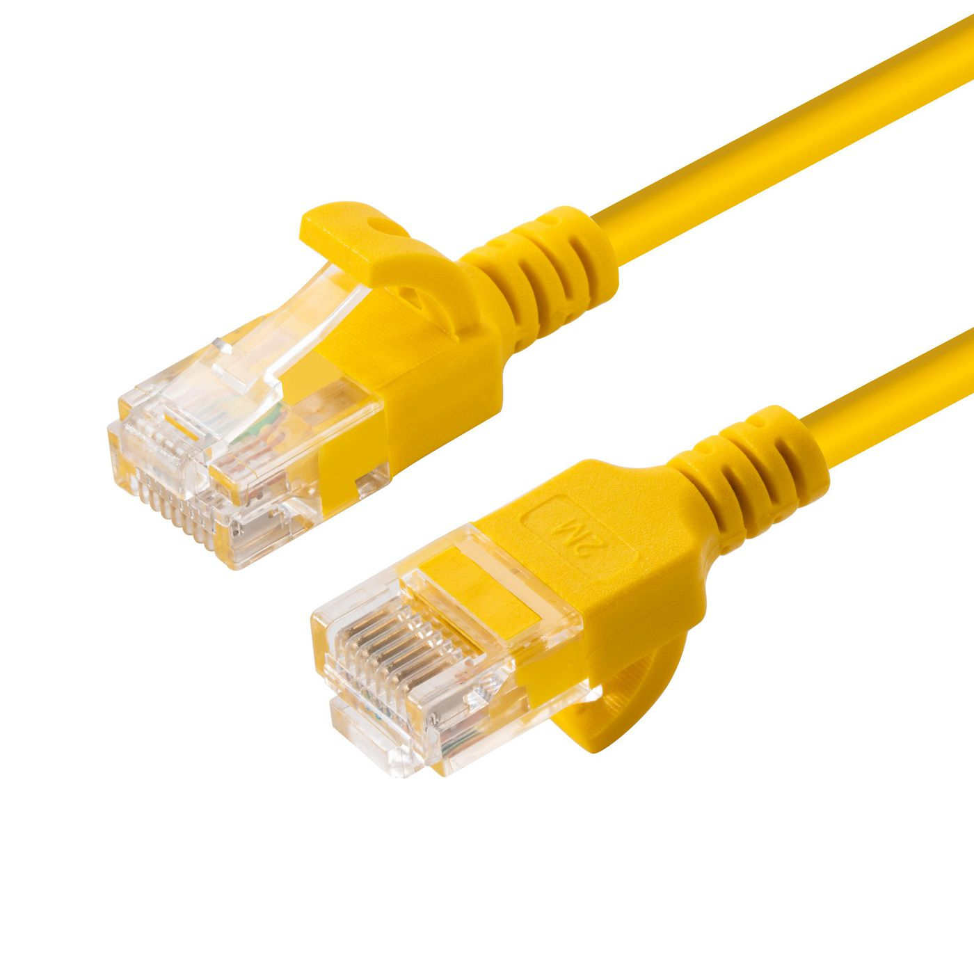 Microconnect V-UTP6A0015Y-SLIM networking cable Yellow 0.15 m Cat6a U/UTP (UTP)