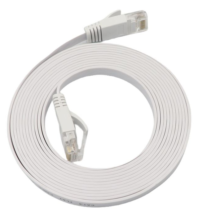 Microconnect V-UTP6A02W-FLAT-LSZH networking cable White 2 m Cat6a U/UTP (UTP)