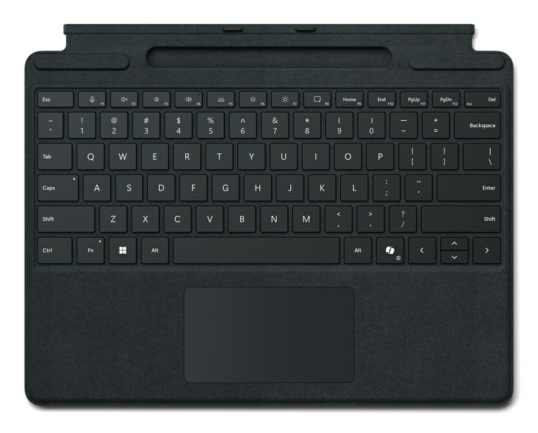 Microsoft Surface Pro Keyboard with pen storage for Business Microsoft Cover port Black