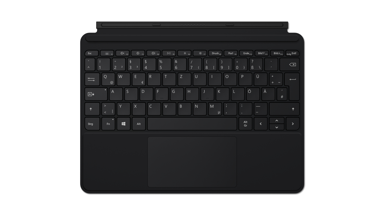 Microsoft Go Type Cover Black QWERTZ German