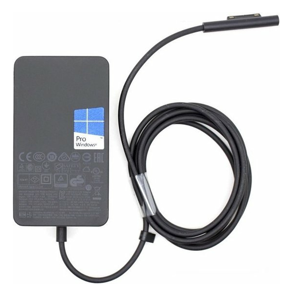 Microsoft Surface 65W Power Supply, EU Laptop, Tablet Black AC Indoor