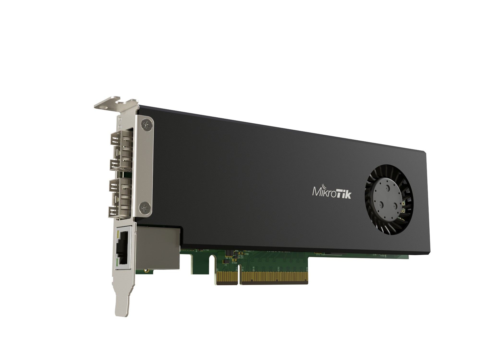 Mikrotik CCR2004-1G-2XS-PCIe Internal Ethernet / Fiber